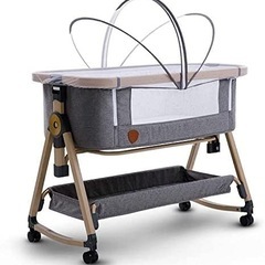 ベビーベッド　高さ調整、ロギング機能付き