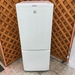愛品館江戸川店】MITSUBISHI 146リットル2ドア冷凍冷蔵庫（2021年製