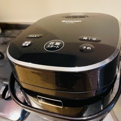 【ネット決済】SHARP炊飯器 3合炊　KS-CF05A ブラック