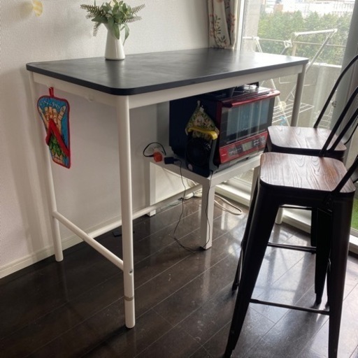 【しみず】IKEA トッマリード ハイテーブル　ダイニングテーブル TOMMARYD トッマリード IKEAハイテーブル しみず】IKEA トッマリード