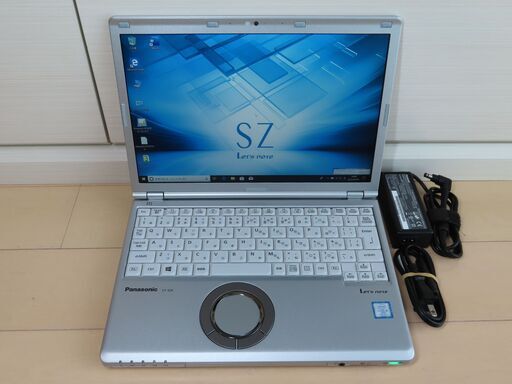 JC0751 パナソニック 16gb 256 Let's Note CF-SZ6 SIM 美品office2019