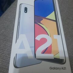 GALAXY A21 SIMフリー新品