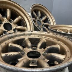 旧車ホイール ワタナベ タイプA タイプB 13インチ 4本 7J4HPCD114.3約-3/