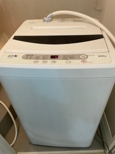 洗濯機 6kg ヤマダ YWM-T60A1 リユース品