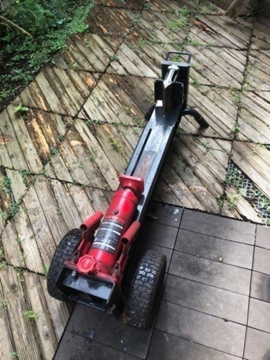 薪割り機　LS-12t  MINATO電機工業　手動油圧式　薪割機