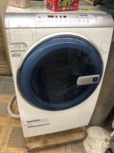 シャープ　ドラム式洗濯機　9kg