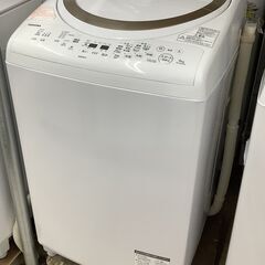 TOSHIBA/東芝 8kg 洗濯機 AW-8V8 2020年製 取扱説明書付【ユーズド 