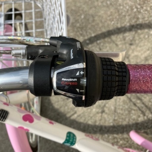 【9/22までに手渡し限定】24インチ 女の子 自転車 中古美品