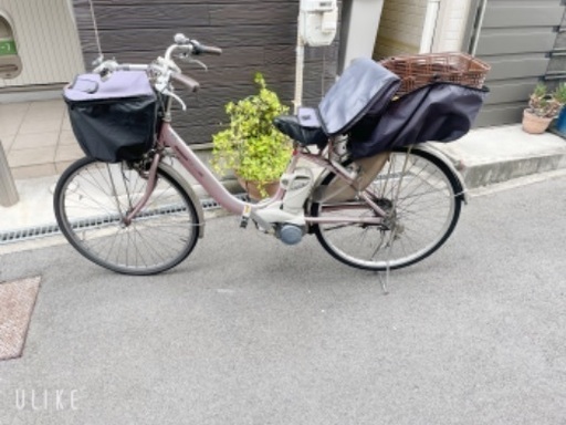 激安、まだまだ乗れます電動自転車