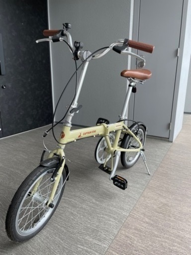 【折りたたみ自転車　美品】Amazonキャプテンスタッグ