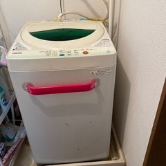 外起き用にいかがですか？TOSHIBA洗濯機0円