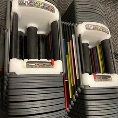 可変式ダンベル片方約40kg×2個（計80kg）