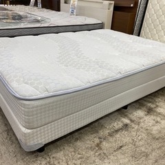 愛品館 江戸川店】キングスダウン ダブルベッド ID:153-018225-007