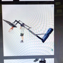 【未使用】SPALDING  54インチ　バスケットゴール