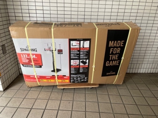 【未使用】SPALDING 54インチ バスケットゴール