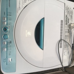 SHARP ES-FG45H-A 簡易乾燥機能付き洗濯機4.5k...