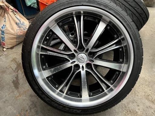 マナレイ 8.5/9.5J+35 AD09 245/40R19 4本 送料無料 マナレイ 8.5⁄