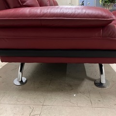 【売約】【週末限定セール9/25まで引き取り　15000円→10000円】大型L字タイプ　4〜5人掛けソファ　ビンテージ風