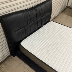 【売約】【週末限定セール9/25まで引き取り２万→1万】ニトリ　N-sleep Luxury ダブルベッドマットレスセット