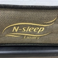 【売約】【週末限定セール9/25まで引き取り２万→1万】ニトリ　N-sleep Luxury ダブルベッドマットレスセット