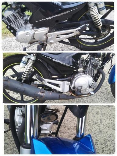 ヤマハ　YBR125K　走り屋仕様　カスタム　原付二種　125cc　MT　バイク