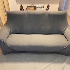 お譲り先決定しました　ニトリ　ソファ　革　3人掛け　ブラウン