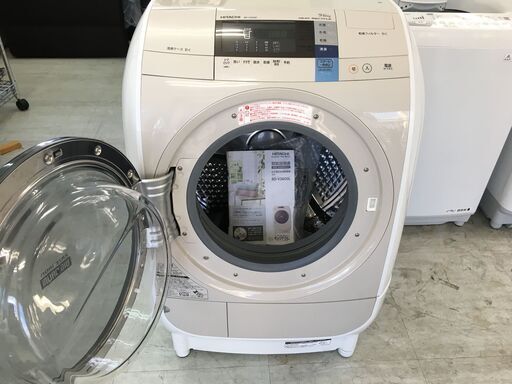 洗濯機の分解クリーニング行っています！日立9.0Kドラム式洗濯乾燥機　2013年製　分解クリーニング済み！！