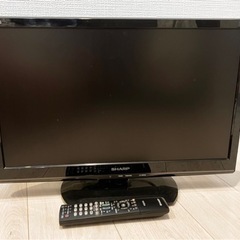 値下げ❗️SHARP 液晶テレビ スマホ動画🆗 LC-22K20...