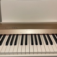 casio px-160 シャンパンゴールド 電子ピアノ スタンド・社外ペダル付