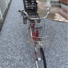 【決まりました】3段変速　チャイルドシート 付き自転車