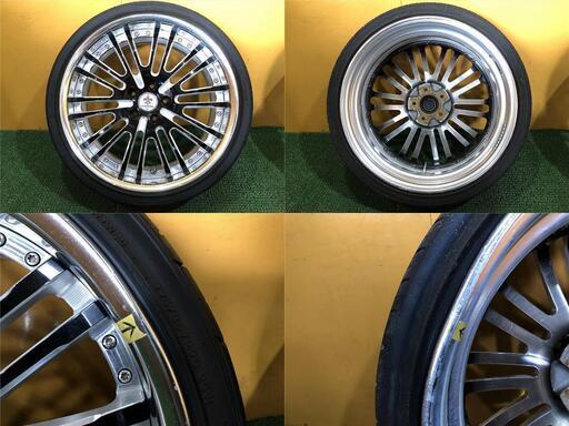 No.977 WORK ワーク デュランダル 20インチアルミ 20×8JJ 20×8.5JJ 5穴