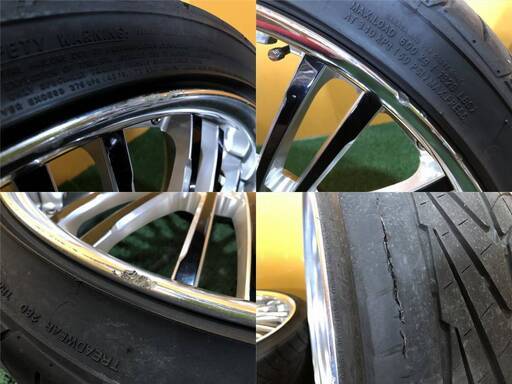 No.977 WORK ワーク デュランダル 20インチアルミ 20×8JJ 20×8.5JJ 5穴