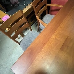 激安高級家具!! カリモク 4人掛け ダイニングテーブルセット