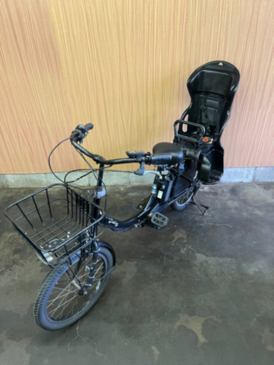 電動アシスト自転車 チャイルドシート付き ブラック 横浜市南部