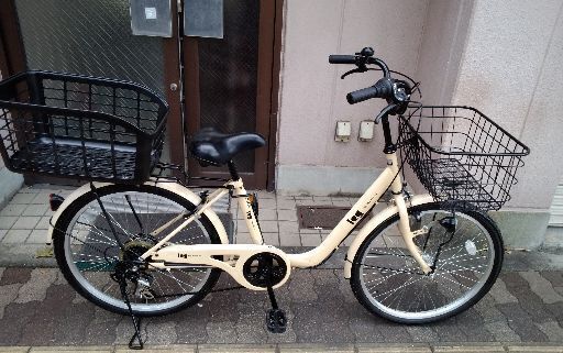 SOUTHERNPORT[サザンポート]Ieg conscious 24吋 ファミリーサイクル 外装6段/LEDオート/ライトベージュ