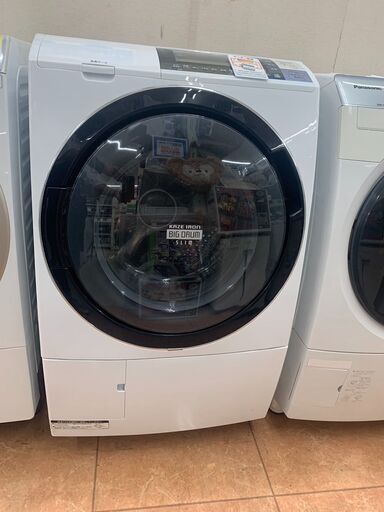 HITACHI 10/6kgドラム洗濯機日立 BD-S8700L4993