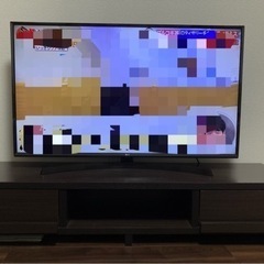 LGテレビ49型 2018年製 &テレビ台