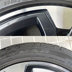 ★美品★軽自動車用ホイールセット★165/55R15 7～7.5分山★ダイハツ