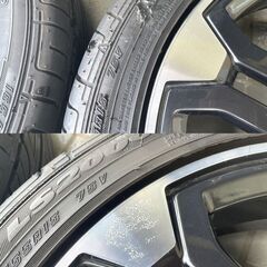 ★美品★軽自動車用ホイールセット★165/55R15 7～7.5分山★ダイハツ