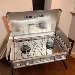 【値下】UNIFLAME　ツインバーナーコンロ　US-1900