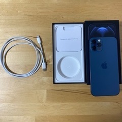 【取引中】iPhone12pro 256GB パシフィックブルー