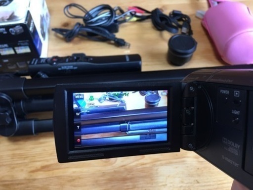 お取引中】SONY デジタルHDビデオカメラ HDR-CX590V ボルドーブラウン