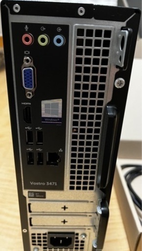 スリム筐体 中古デスクトップ DELL Vostro 3471 Windows11 Pro