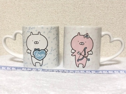 うさまる うさこ ペアマグカップ