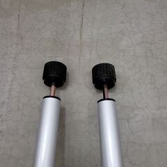 アルミ製突っ張りポール　小　シルバー　<エクステンションピラーセット> HPS20