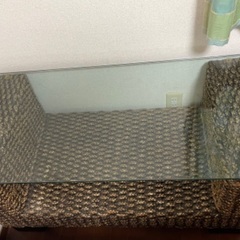 バリ直輸入　ソファーテーブルセット