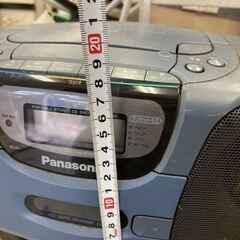 CD ラジカセ RX-DS35 パナソニック Panasonic ラジオ カセット ポータブル 導通確認のみ ジャンクにて ポータブルCD CDラジカセ − 神奈川県