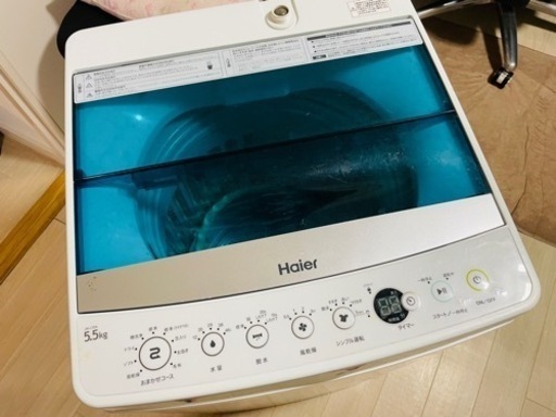 2019年製　Haier洗濯　5.5kg