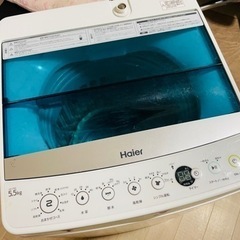 2019年製　Haier洗濯　5.5kg