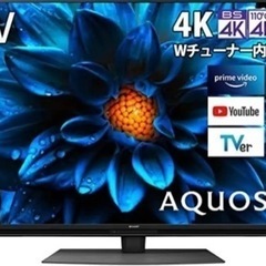 シャープ　55V型液晶テレビ　AQUOS　4T-C55DN1 4K